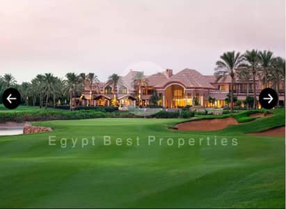 Own luxury villa 1025m 1st row golf ready to move in Katameya Dunes compound 5th settlement new cairo