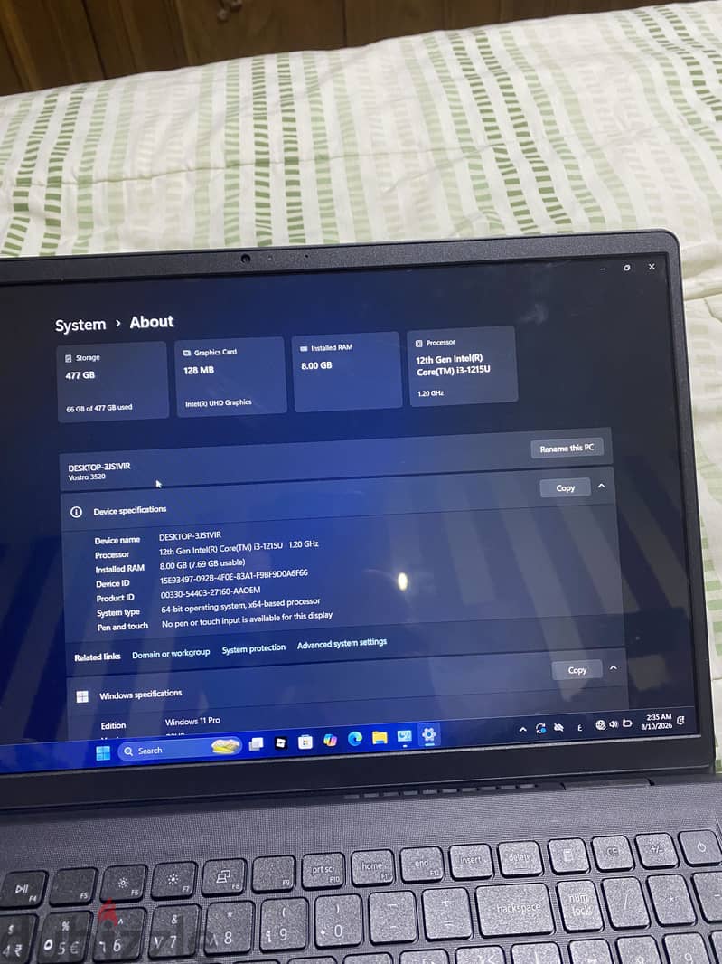 Dell vostro 3520 2