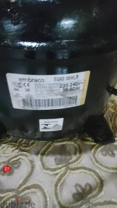 ماتور ثلاجه 12قدم برازيلي جديد يشغل اكثر من موديل جديد