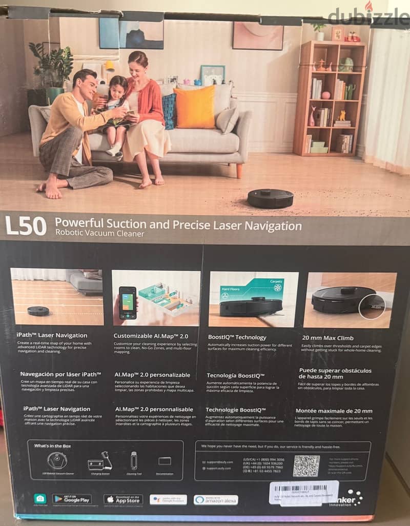 Eufy L50 robot vacuum cleaner 2