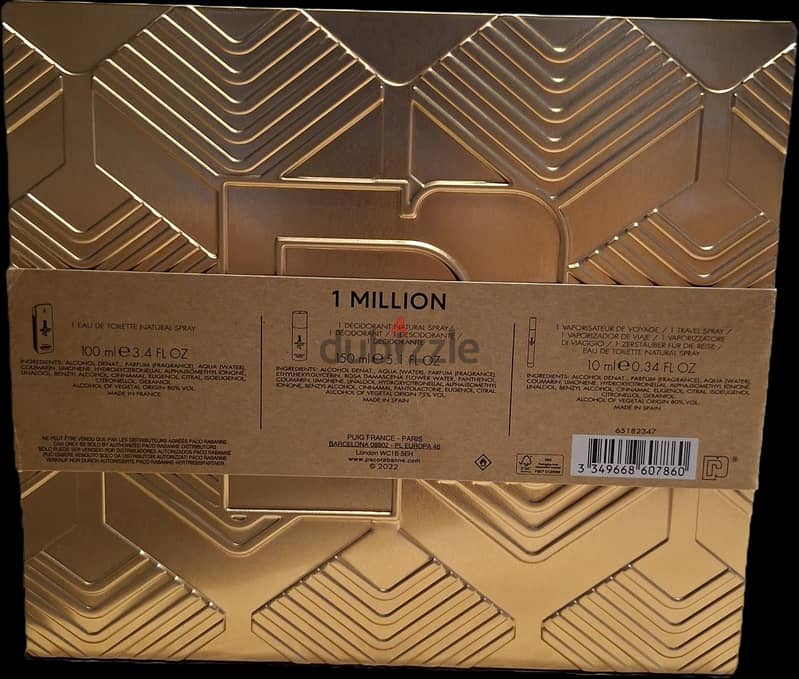 Paco Rabanne - one Million Gift set 1