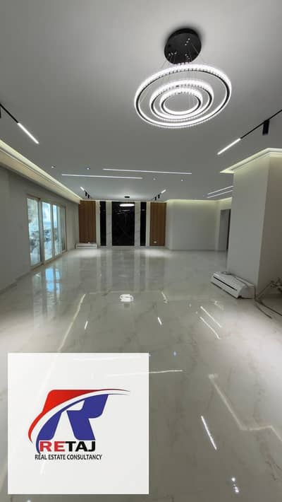 Distinguished apartment for sale, ultra-super-luxurious finishing, modern decor, and spacious.                                                       .