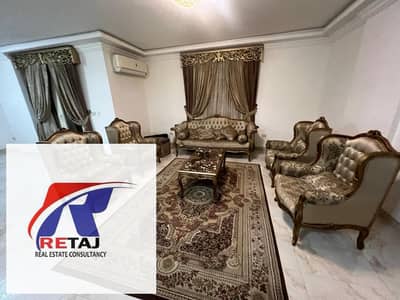شقة للايجار المفروش في المربع الذهبي مدينة نصر مكيفة بالكامل وبها جميع الكماليات والاجهزة وفرش راقي عمارة مباني 2015                                 .