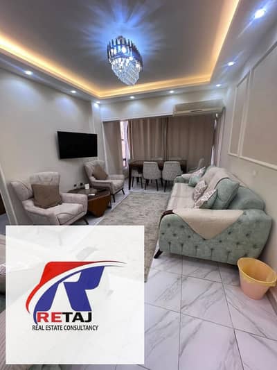 Ultra-luxuriously finished furnished apartment for rent in Nasr City (Abbas El Akkad area)
