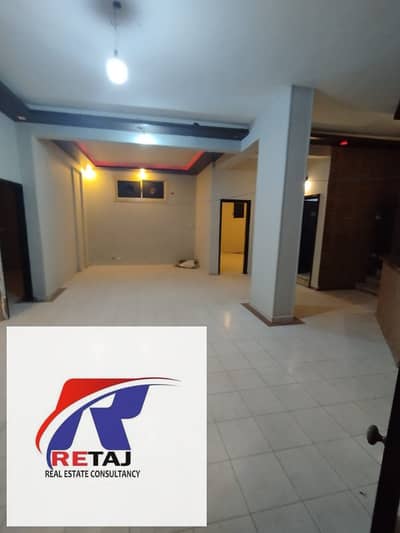 Basement for rent, suitable for administrative or residential use, 250 square meters, in the First District, Fifth Settlement.