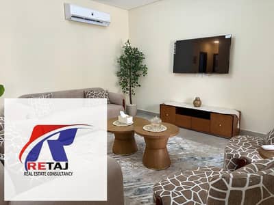 Ultra-furnished apartment for sale in 90 Avenue Compound, next to the American University in New Cairo.