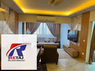 Distinguished furnished apartment for rent - 160 square meters - Ultra Super Lux - in a prime location in the First District - Nasr City