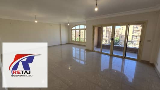 Apartment for rent under the new law, 220 square meters, in Acacia Compound, Fifth Settlement.