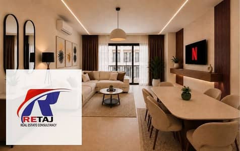 شقة فندقية مفروشة للإيجار في كمبوند فيفث سكوير – المراسم | ألترا سوبر لوكس | الجولدن سكوير - التجمع -	بوابات مؤمنة وكاميرات مراقبة