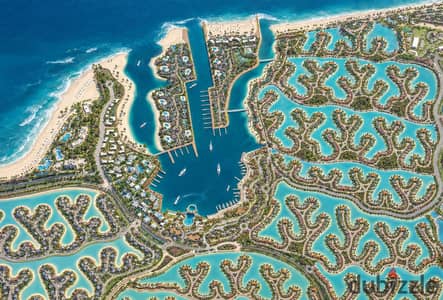 131 sqm Chalet for Sale in SouthMED C1 | Direct Lagoon & Marina View | 12-Year Installments