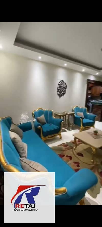 شقة مفروشة للإيجار خلف كونكورد بلازا | 108م | كمبوند حي عربية بالتجمع الخامس