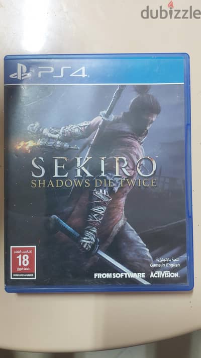 Sekiro Shadows Die Twice CD