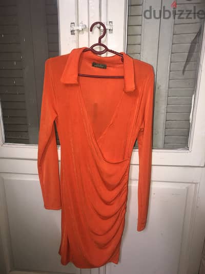 Orange dress