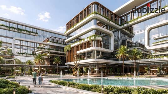 محل تجاري للبيع 30م في WalkIn Mall علي المحور المركزي بأقل مقدم 10% و اطول فتره سداد مع شركة الادارة و التشغيل سجل و اللحق   central axis