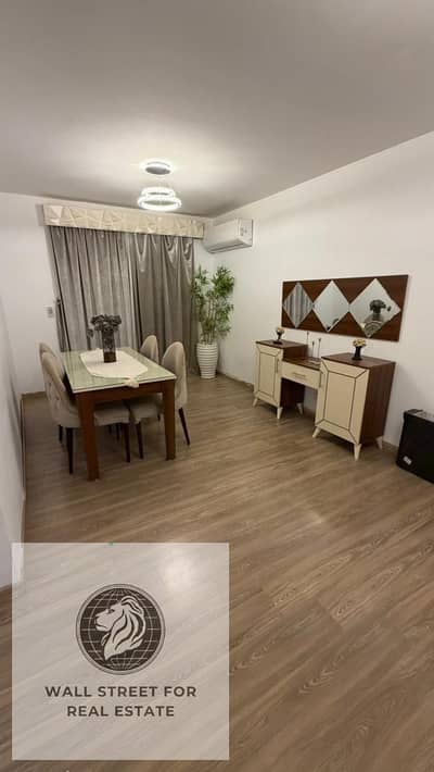 apartment for furnished rent in madinaty in B6 garden view 4 bedrooms 178m