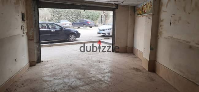 للايجار محل 50م متشطب فى حدائق الاهرام 12 الف