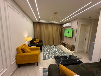 Furnished apartment available for rent in Madinaty, 2 bedrooms and 1 bathroom, in the best phase of Madinaty, B12.