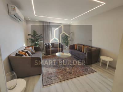 Penthouse apartment for sale in the south of the Academy, First Settlement, special finishes without an elevator, has a sea view, open and not damaged, sold with furniture and appliances and air conditioners.