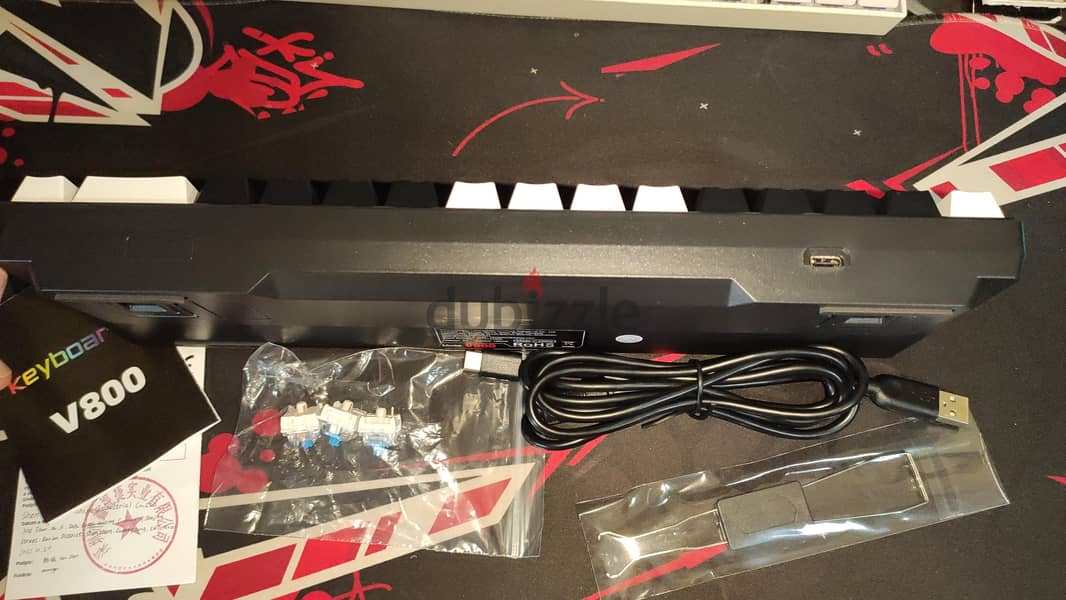 60% Mechanical Gaming Keyboard Blue Switch Type C 2
