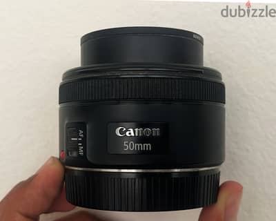 Canon 50mm f. 18 stop