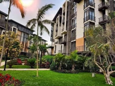 Apartment for sale in Madinaty 118 square meters ground floor with a garden in b8 highest rate of distinction