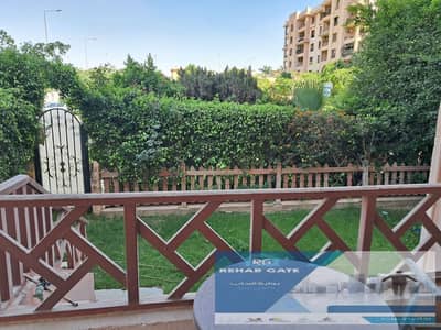 Apartment in Al-Rehab for rent ground floor with garden