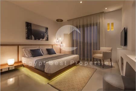 MANGROOVY CHALET SEA VIEW FOR SALE FURNISHED DELIVERY NOW  PRIME LOCATION IN GOUNA WITH INSTALLMENTS
