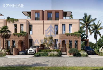 Limited TownHouse Double View Prime Location Installments Over 8 Years For Sale By Marakez in New Cairo