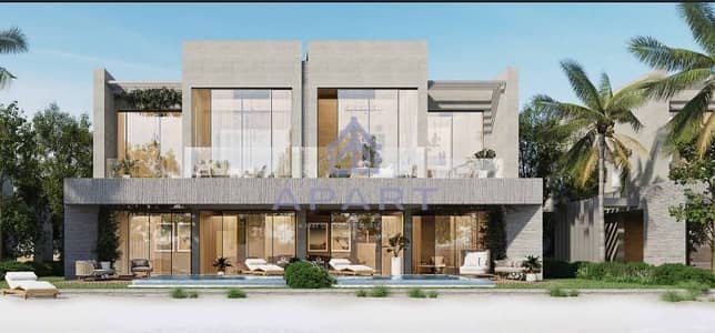 Limited TwinHouse 4 Bed Fully Finished Lagoon & Sea View For Sale Installment Over 8 Years in Sidi Henish - North Coast