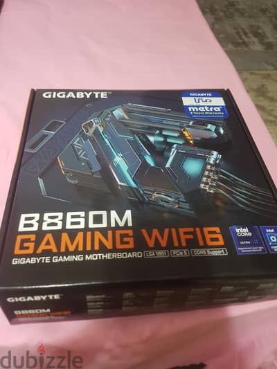Gigabyte B860m gaming wifi6 Lga 1851 Pcie5 DDR5 Support
