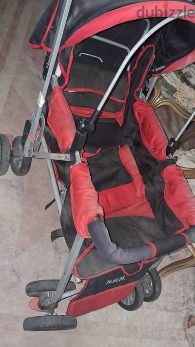 عربية اطفال مزدوجه