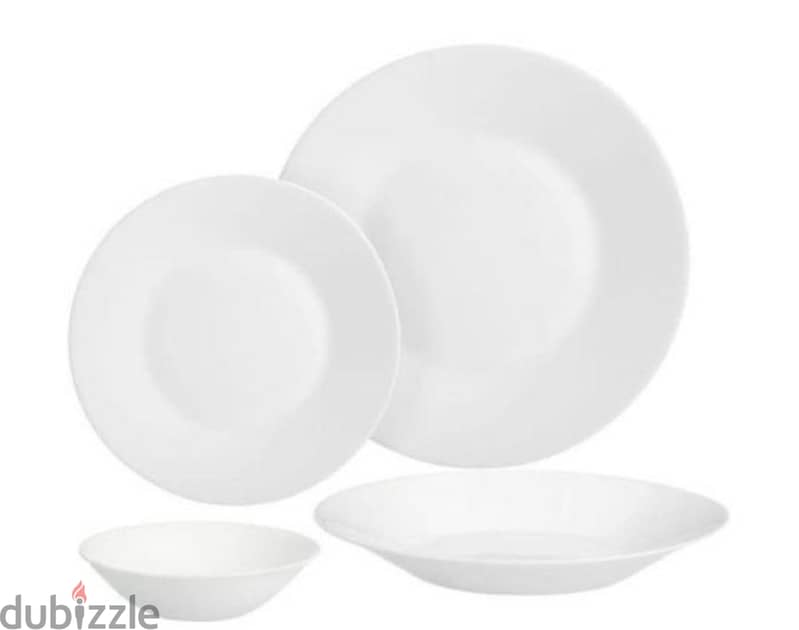 Luminarc 24 pieces set ( 2 sets available = 48 pieces) 1