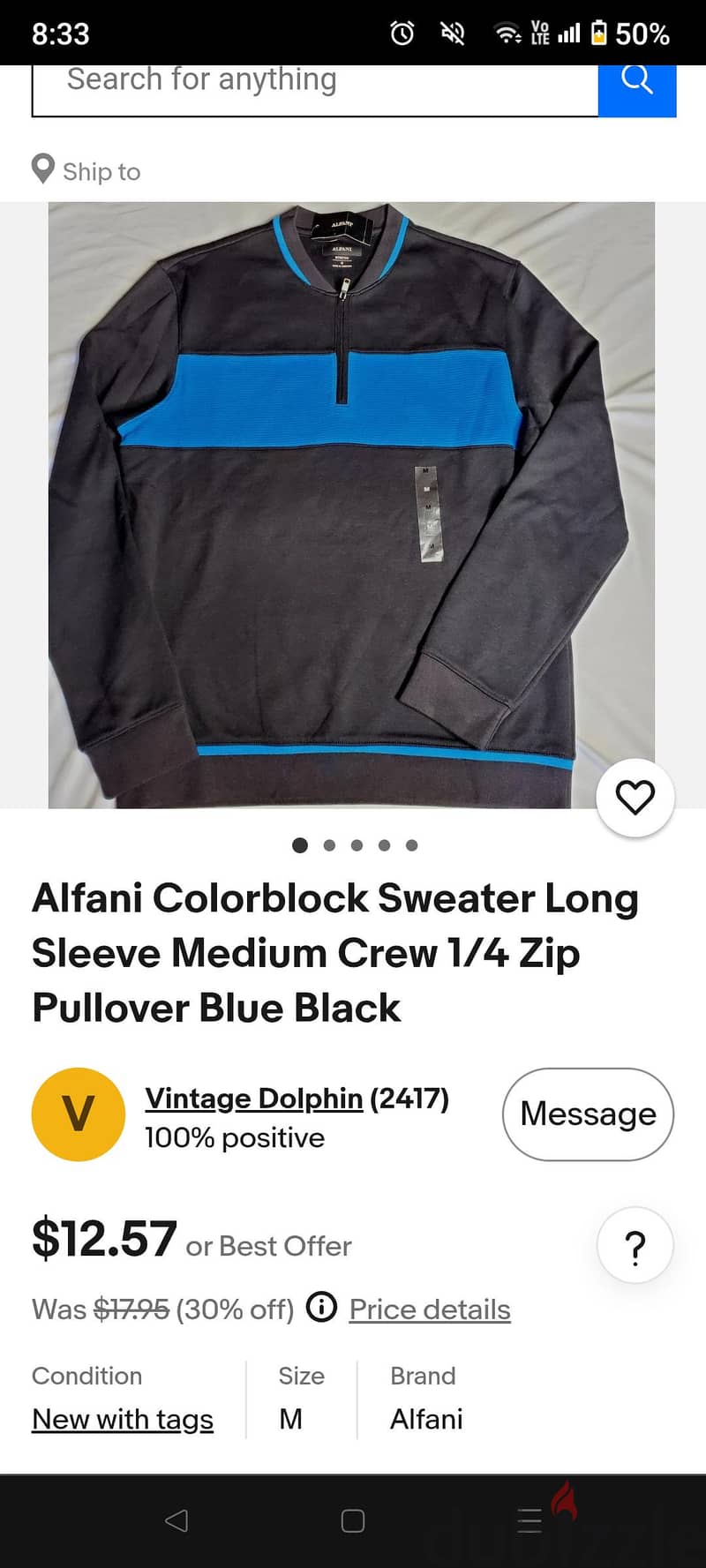 Alfani Sweatershirt 2