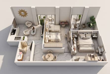 Two Bedroom Pool View Apartment