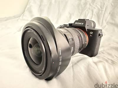 Sony Alpha 7R III + Canon L lens 16-35 mark ii F/2.8
