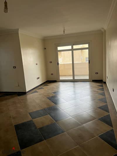 Apartment for rent according to the law in Madinaty 96 square meters 2 bedrooms and 2 bathrooms super lux finishing wide garden view