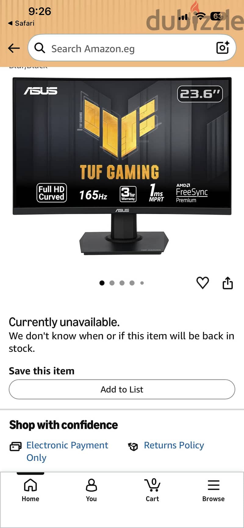 165hz asus 1
