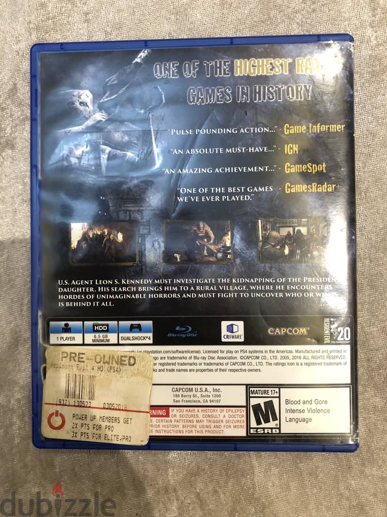 Resident Evil 4 Classic لعبة 1
