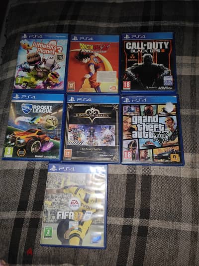 العاب PS4 استعمال خفيف حالة ممتازة