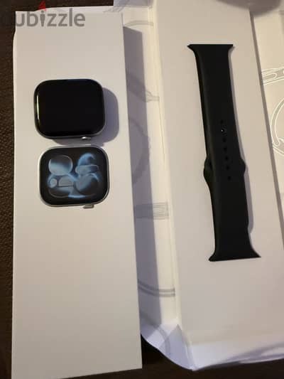 Apple Watch series 11 46 mm space gray AI black M/L GPS