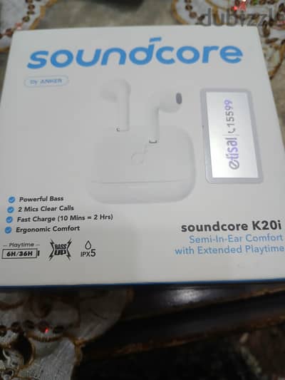 soundcore k2 0i جديده  با لسلوفان