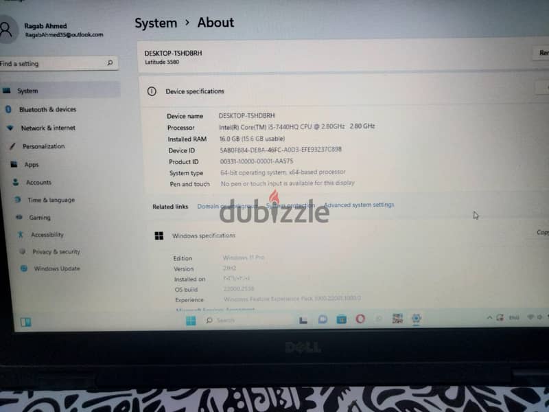 Dell latitude 5580 2