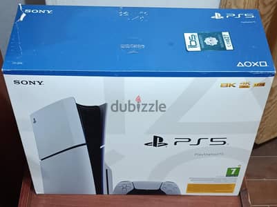 Ps5 Slim Disc 1T  (used like new )