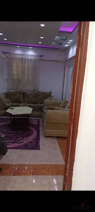Furnished apartment with new furniture for annual rent, suitable for a family, newlyweds, or a company; 2 bedrooms, 2-piece reception, kitchen, bathroom, located on the fourth floor with all amenities including water, electricity, and elevator in Alexandria, Al-Ajmi, kilo 21, at a prime location on Al-Nakheel beach. Furnished apartment with new furniture for annual rent, suitable for a family, newlyweds, or a company; 2 bedrooms, 2-piece reception, kitchen, bathroom, located on the fourth floor with all amenities including water, electricity, and elevator in Alexandria, Al-Ajmi, kilo 21, at a prime location on Al-Nakheel beach.