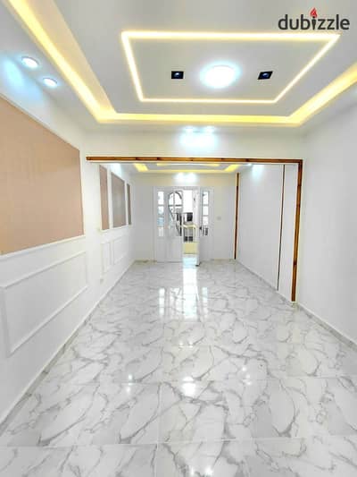 Apartment in Al-Ajami, Alexandria, Palm Beach, next to the main street, excellent residential location, inclusive of services, luxury finishes