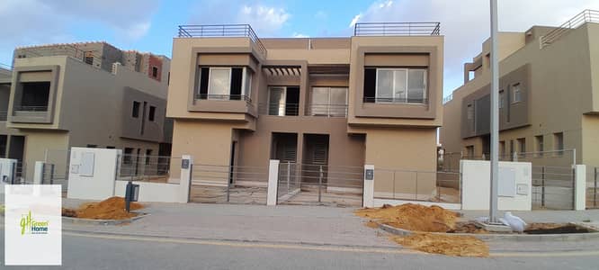 توين هاوس جاهز للاستلام 2 ليفينج روم للبيع في بالم هيلز القاهرة الجديدة Palm Hills New Cairo
