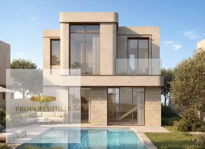 فيلا توين هاوس شامله جاردن 188 متر فيو لاندسكيب مميز  في The Hillage الشيخ زايد دقايق من اركان بلازا و مطار سفنكس الدولي