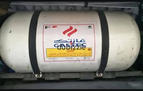 اسطوانه غاز طبيعي 60لتر استخدام 3شهور