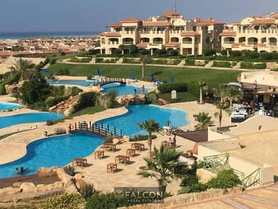 Sea View From High Elevation + Cash Discount 40%  - On Sea Direction Chalet  130m For Sale In Telal El Sokhna Minutes From Porto Next La Vista