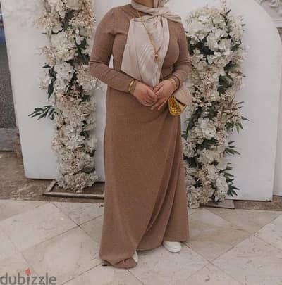 فستان سهرة لبس مرة واحدة